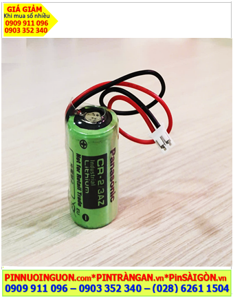 Panasonic CR-2/3AZ (Zắc PH2.0); Pin nuôi nguồn PLC Panasonic CR-2/3AZ lithium 3v 1600mAh (Nhật)